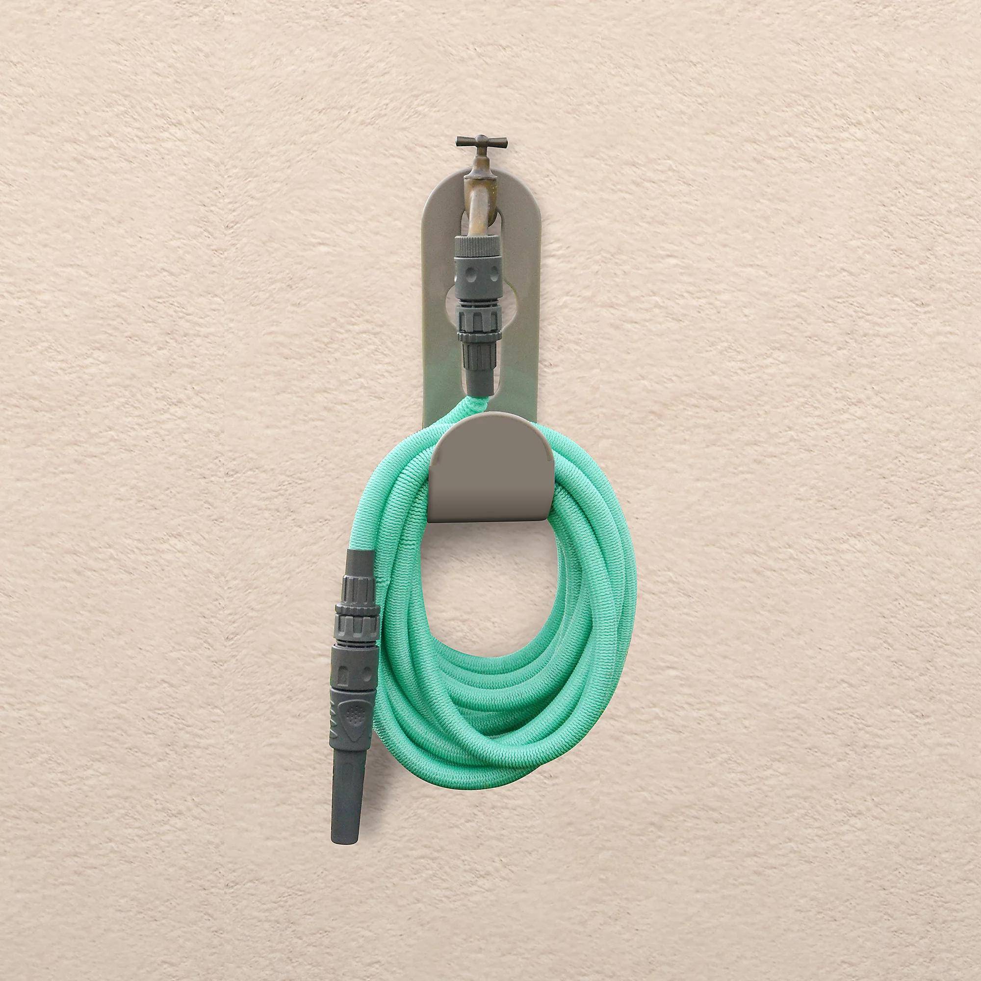 Jardibric - Tuyau d'arrosage extensible polyester vert L.7.5-22.5 m - Jardibric - Imagen 3
