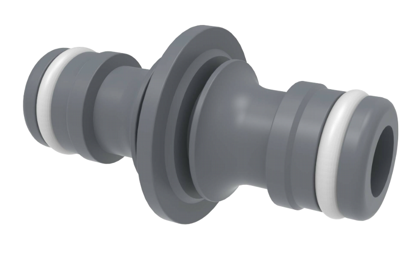 Ecloz - Accoupleur double mâle plastique – ECLOZ - Imagen 1