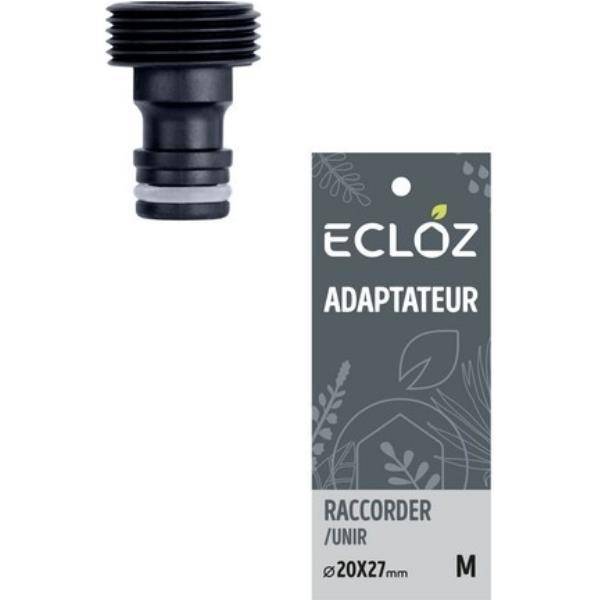 Ecloz - Adaptateur mâle 20x27 plastique – ECLOZ - Imagen 2