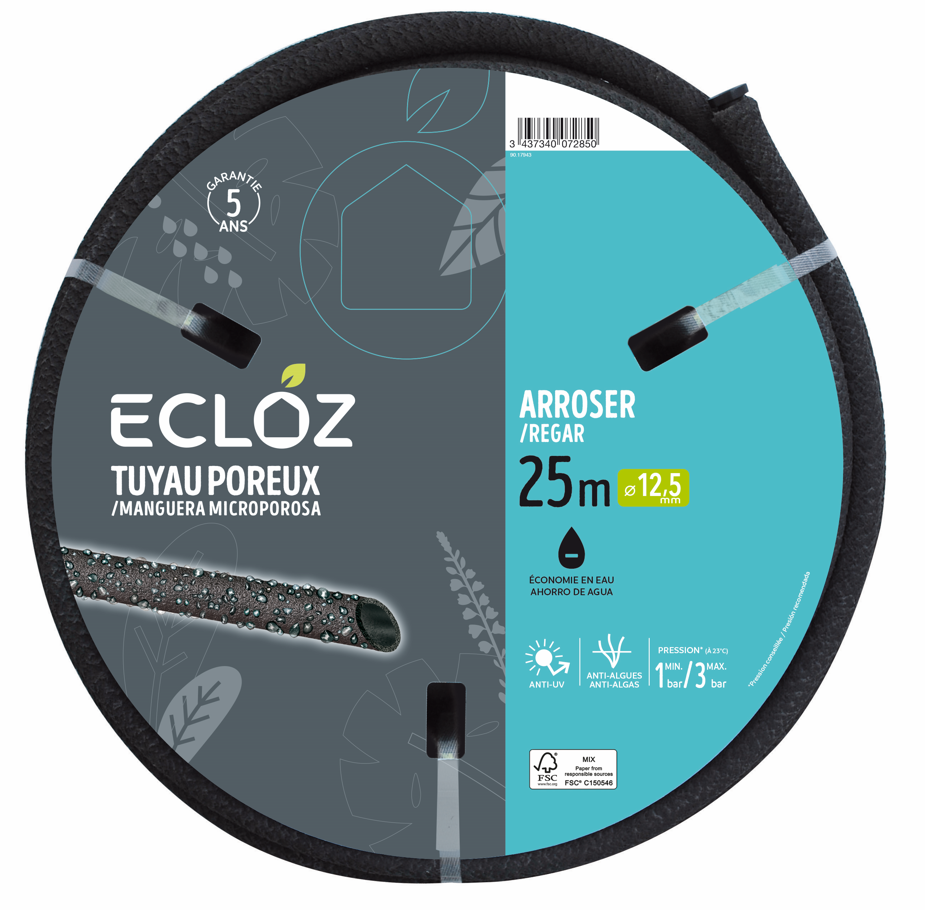Ecloz - Tuyau poreux 12,5 mm 25 m - ECLOZ - Imagen 1