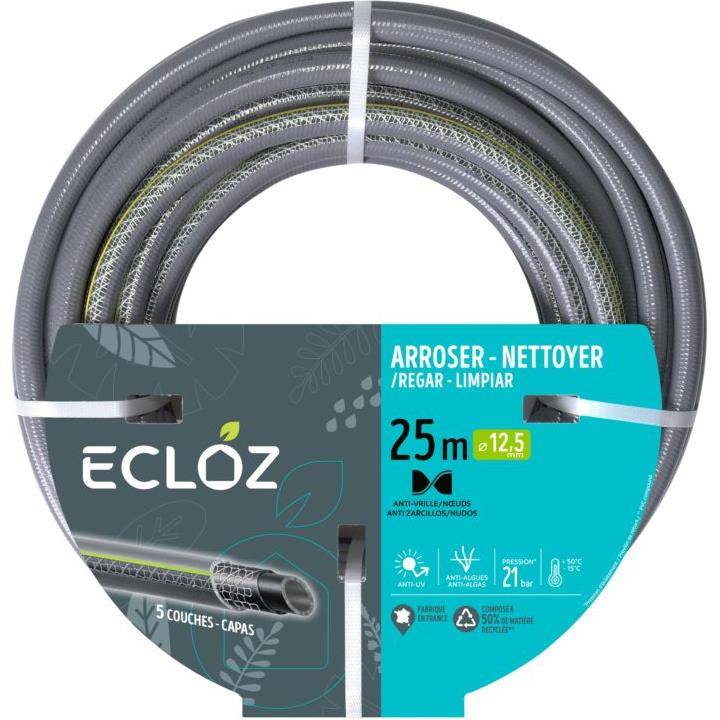 Ecloz - Tuyau d'arrosage 5 couches 12,5 mm x 25 m - ECLOZ - Imagen 2