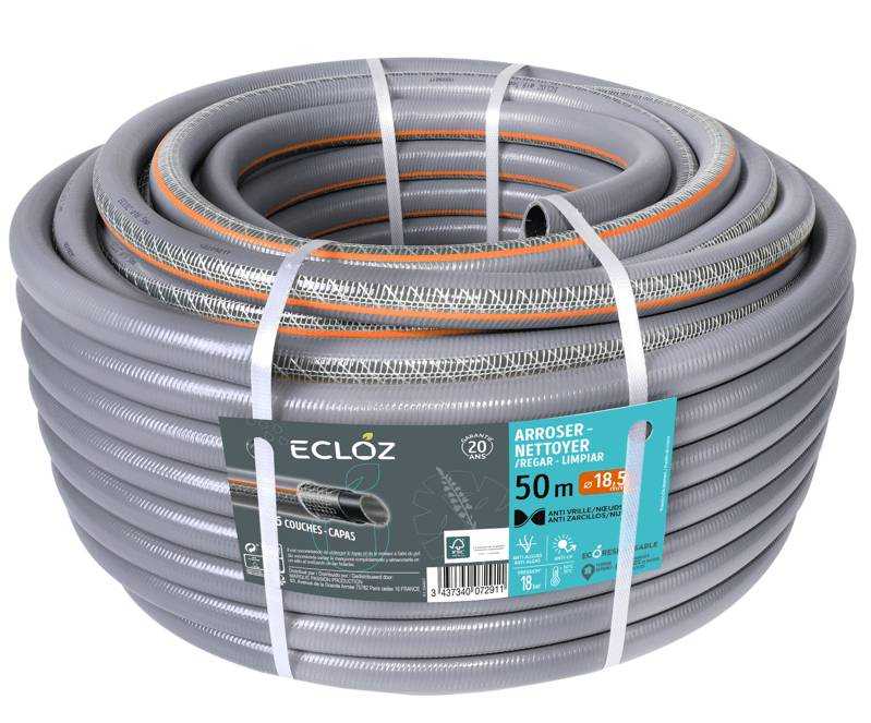 Ecloz - Tuyau Tricoté 5 Couches 18,5 mm x 50 m – ECLOZ - Imagen 1