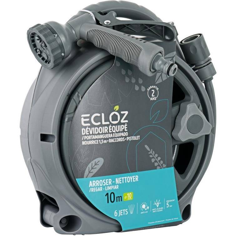 Ecloz - Dévidoir portable tuyau équipé 10 m – ECLOZ - Imagen 5