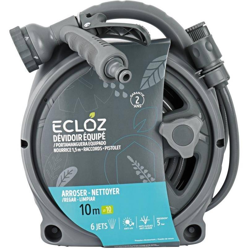 Ecloz - Dévidoir portable tuyau équipé 10 m – ECLOZ - Imagen 2