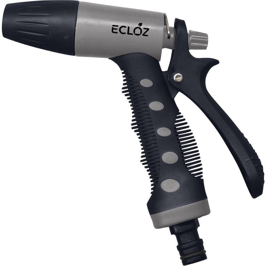 Ecloz - Pistolet d'arrosage en plastique ECLOZ - Jet réglable droit/évasé - Imagen 2