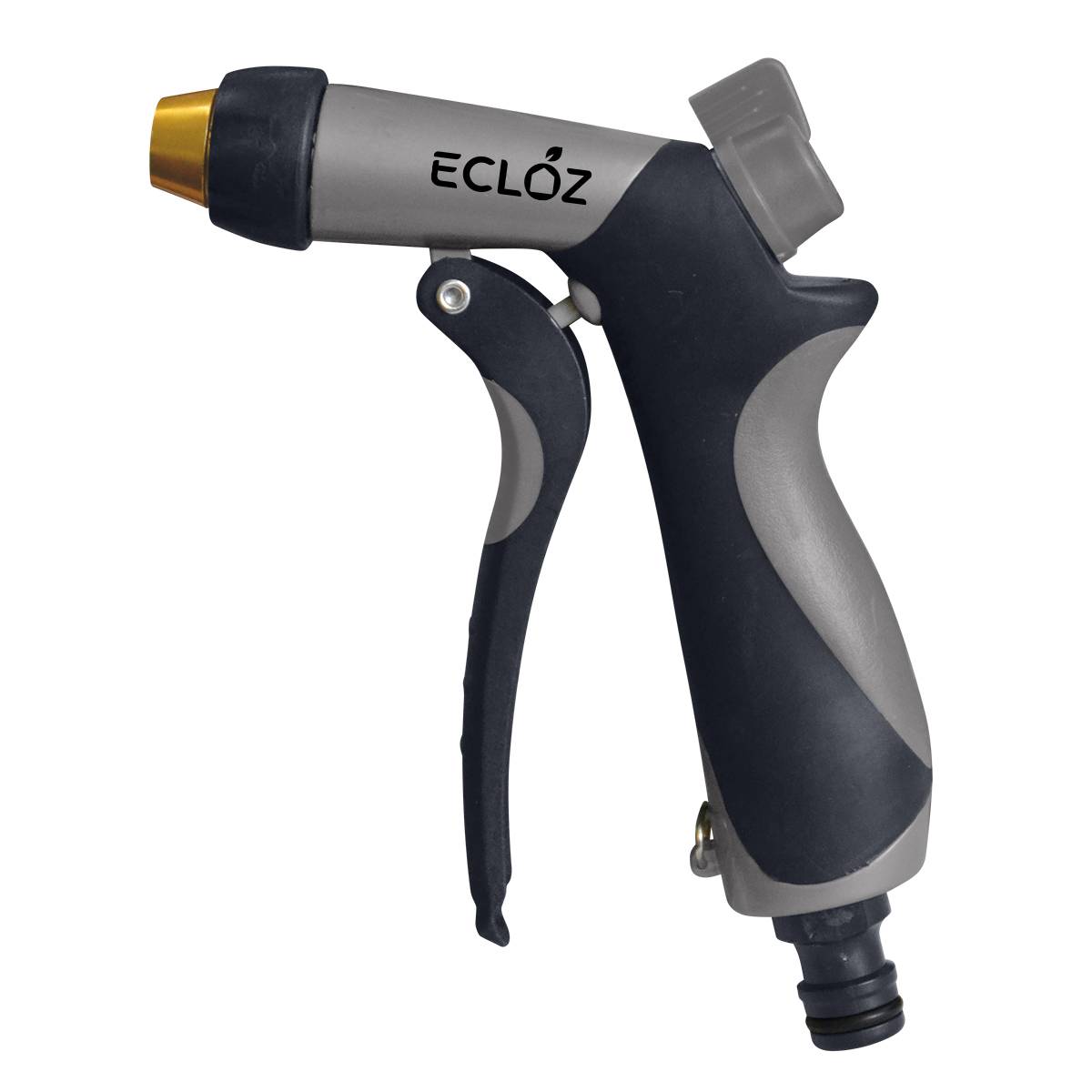 Ecloz - Pistolet d'arrosage en alu ECLOZ - Jet réglable droit ou évasé - Imagen 1