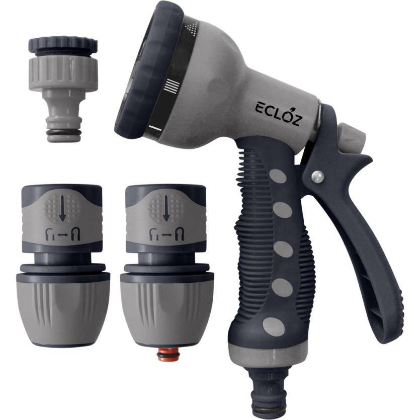 Ecloz - Pistolet d'arrosage multi-jets ECLOZ - Avec accessoires - Imagen 2