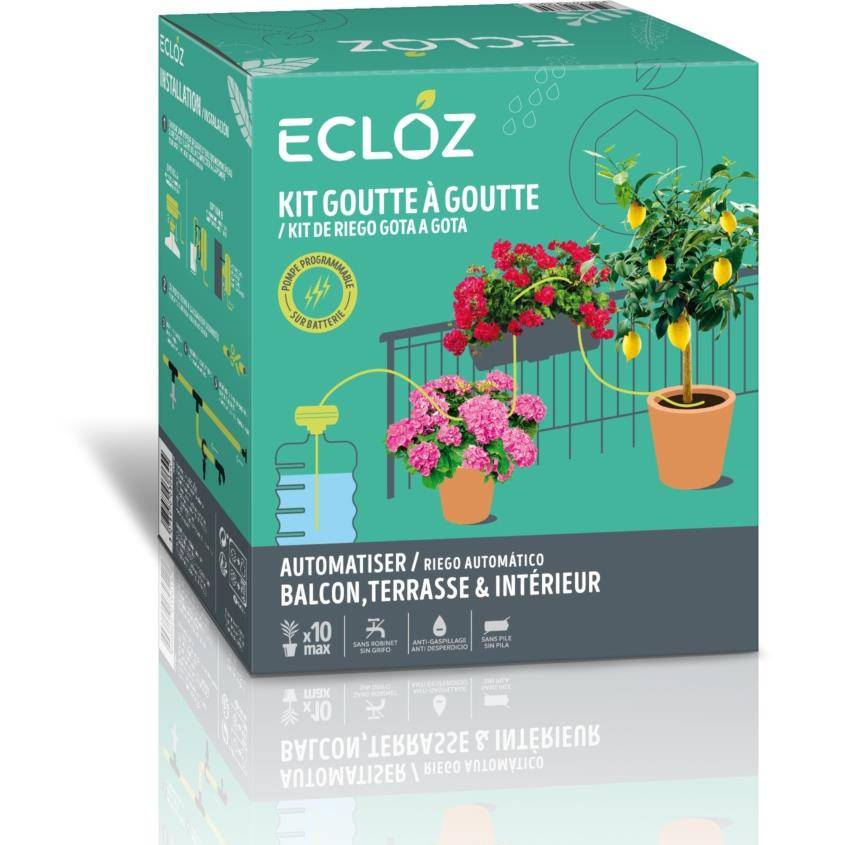 Ecloz - Ecloz - Kit goutte à goutte L.18 x l.12 x H.21 cm - Imagen 2