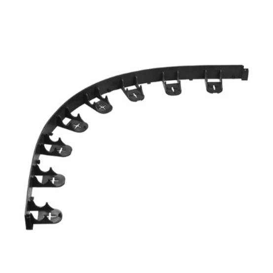 Set 4 bordures noir gazon L.400 x H.4,50 cm - 16 ancres incluses - Image 5