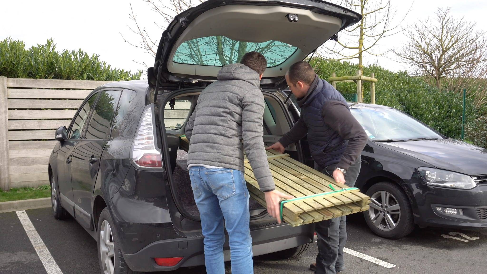 Cerland - Panneau En Kit Bois Naturel L 176 cm H 180 cm - Cerland - Imagen 3