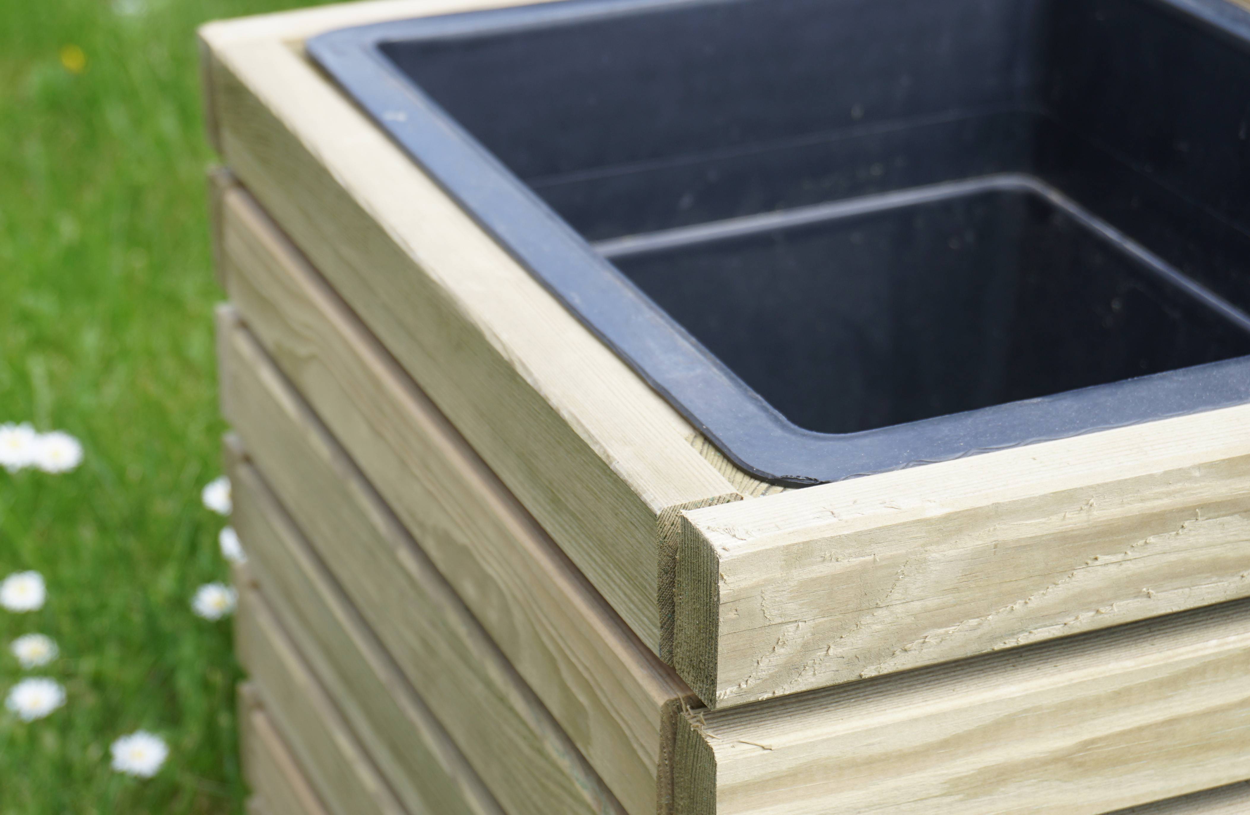 Cerland - Jardinière En Bois Bac Amovible - Cerland - Image 6