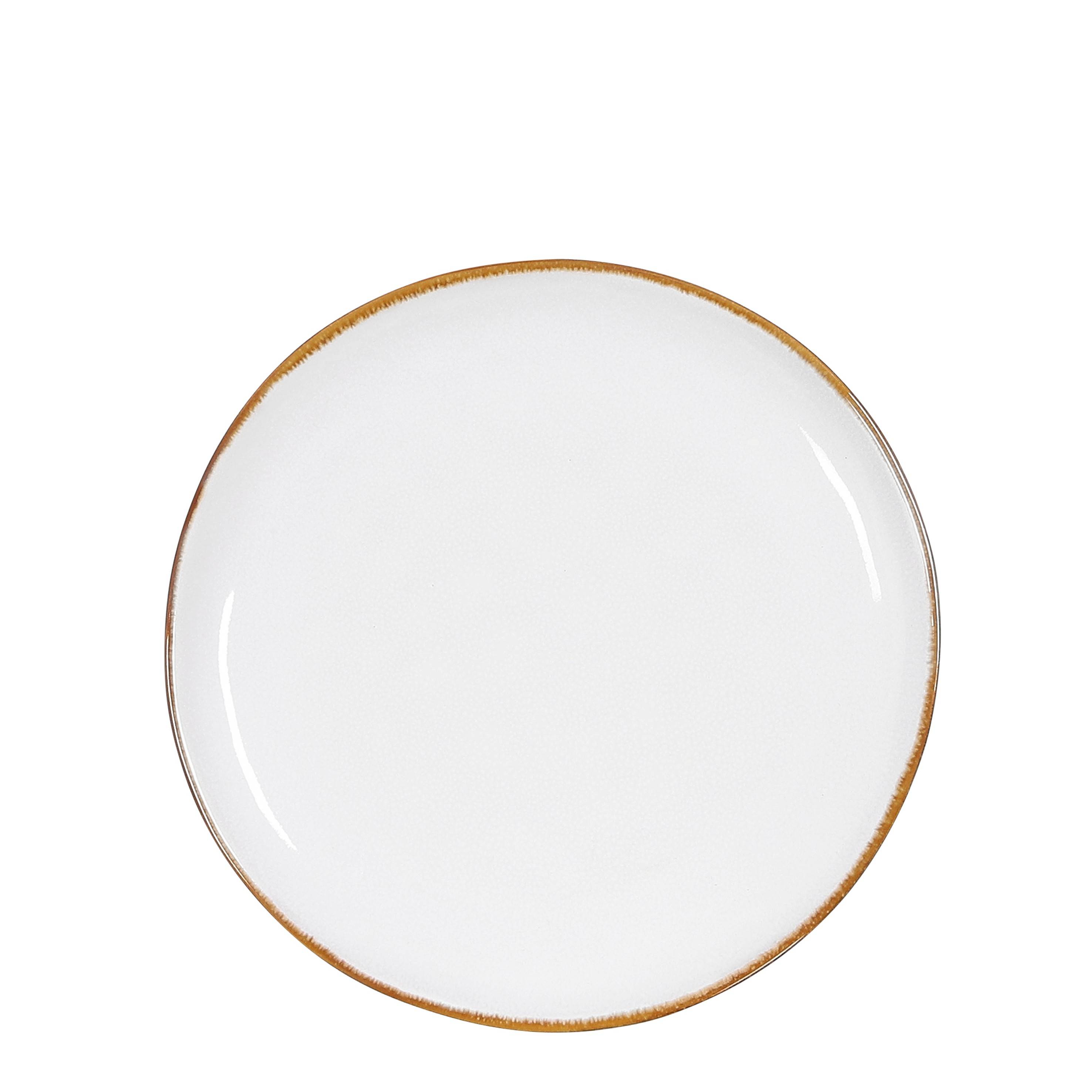 Tabo assiette du petit-stoneware-Blanc-dejeuner blanc