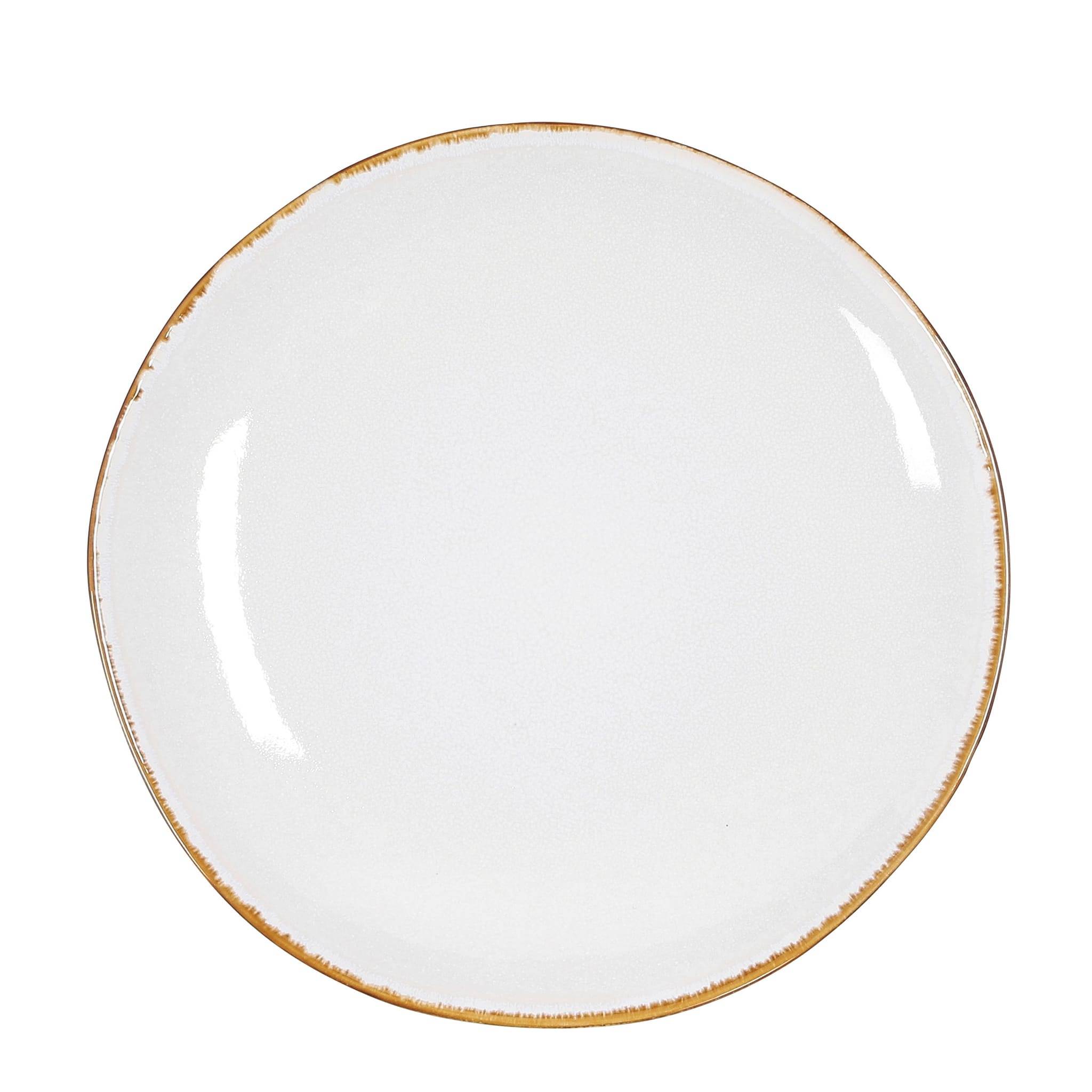Tabo assiette du diner blanc -stoneware-Blanc- d26,5cm