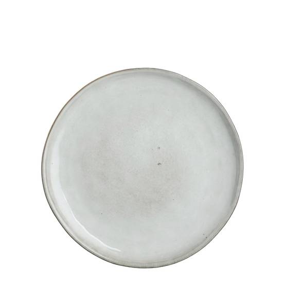Tabo assiette du petit-stoneware-Gris-dejeuner gris