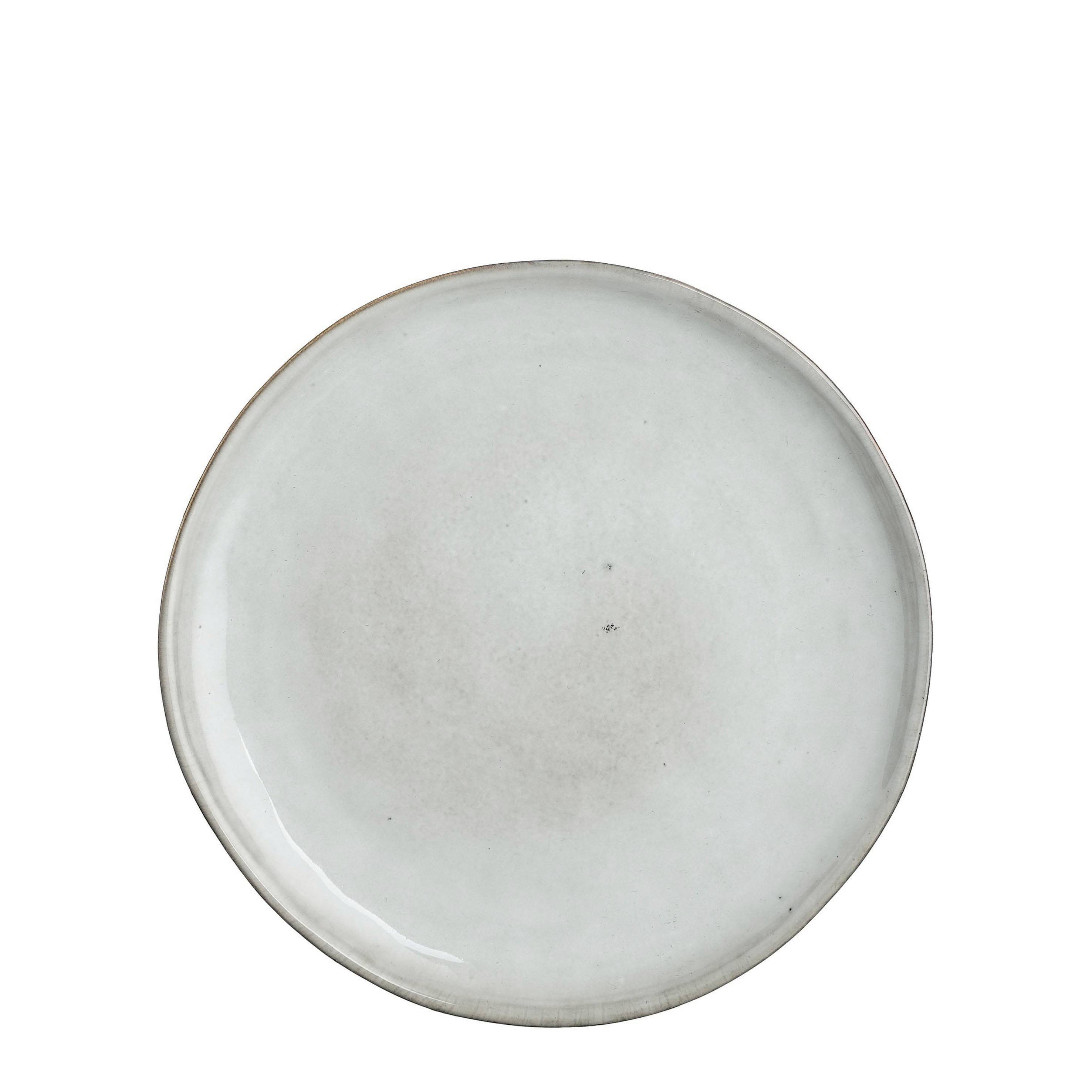 Tabo assiette du petit-stoneware-Gris-dejeuner gris