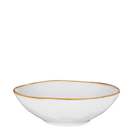 Tabo saladier blanc -stoneware-Blanc- h7,5xd23,5cm