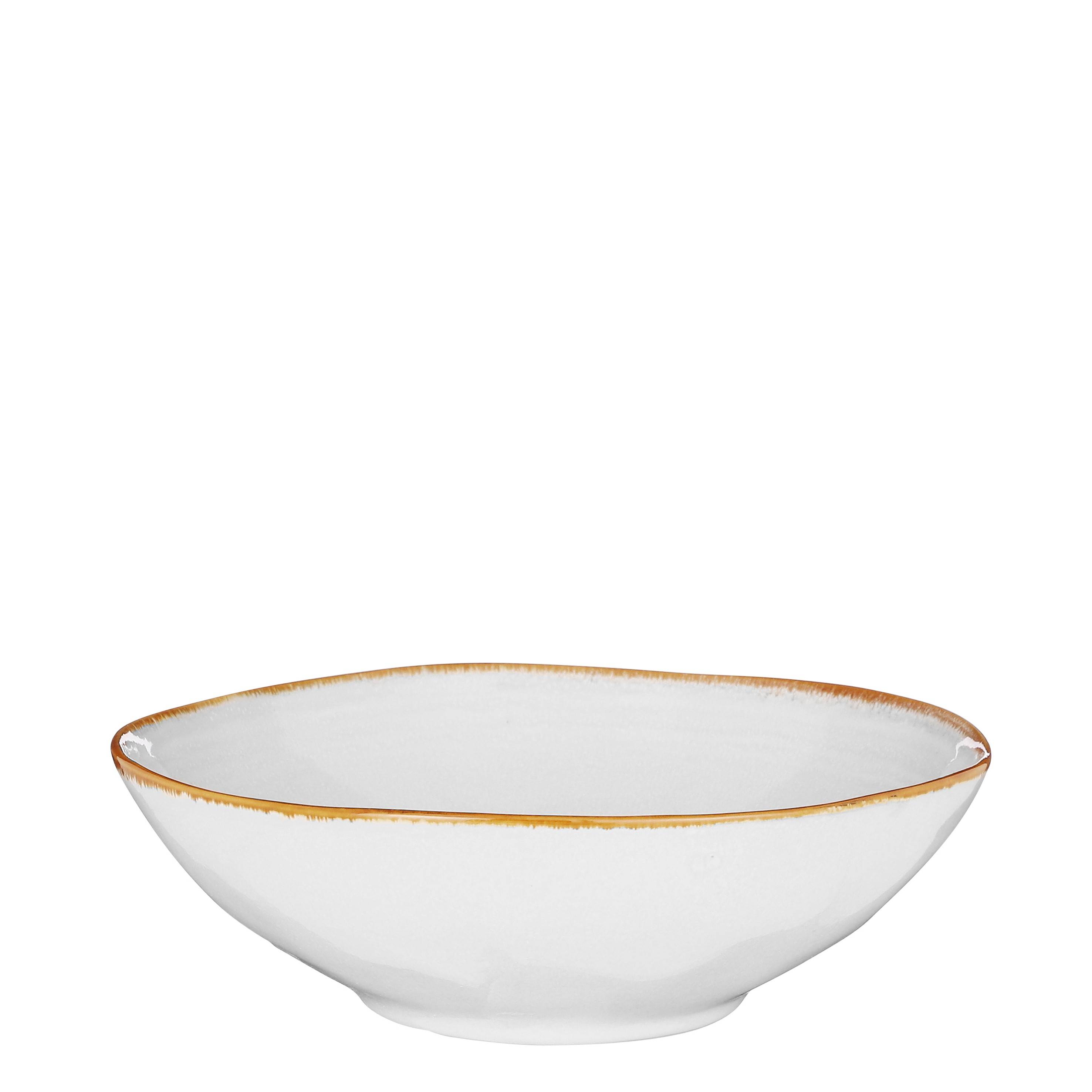 Tabo saladier blanc -stoneware-Blanc- h7,5xd23,5cm