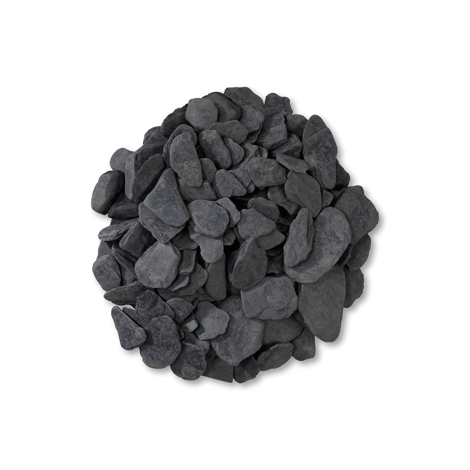 Paillage ardoise tambourinée noire - MINERIALE - Imagen 1