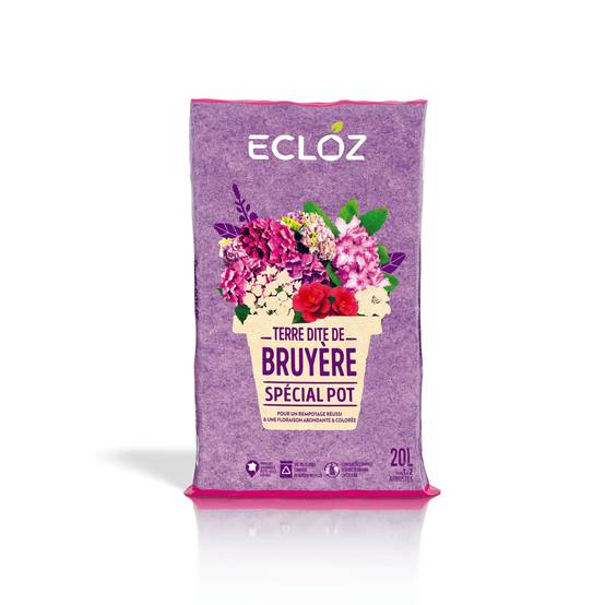 Ecloz - Terre dite de bruyère Spécial pot 20 L ECLOZ - Image 1