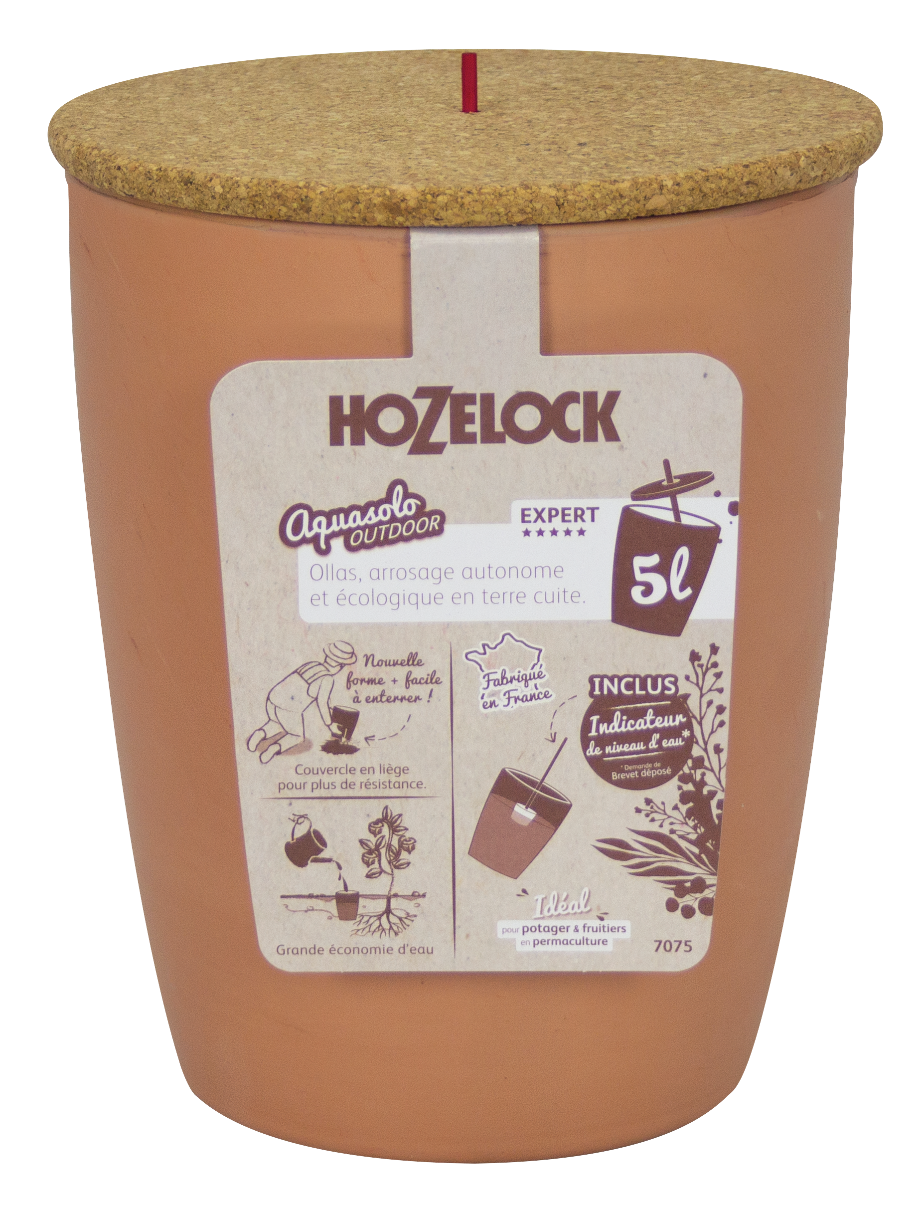 Hozelock - Réserve d'eau à enterrer terre cuite microporeux - HOZELOCK