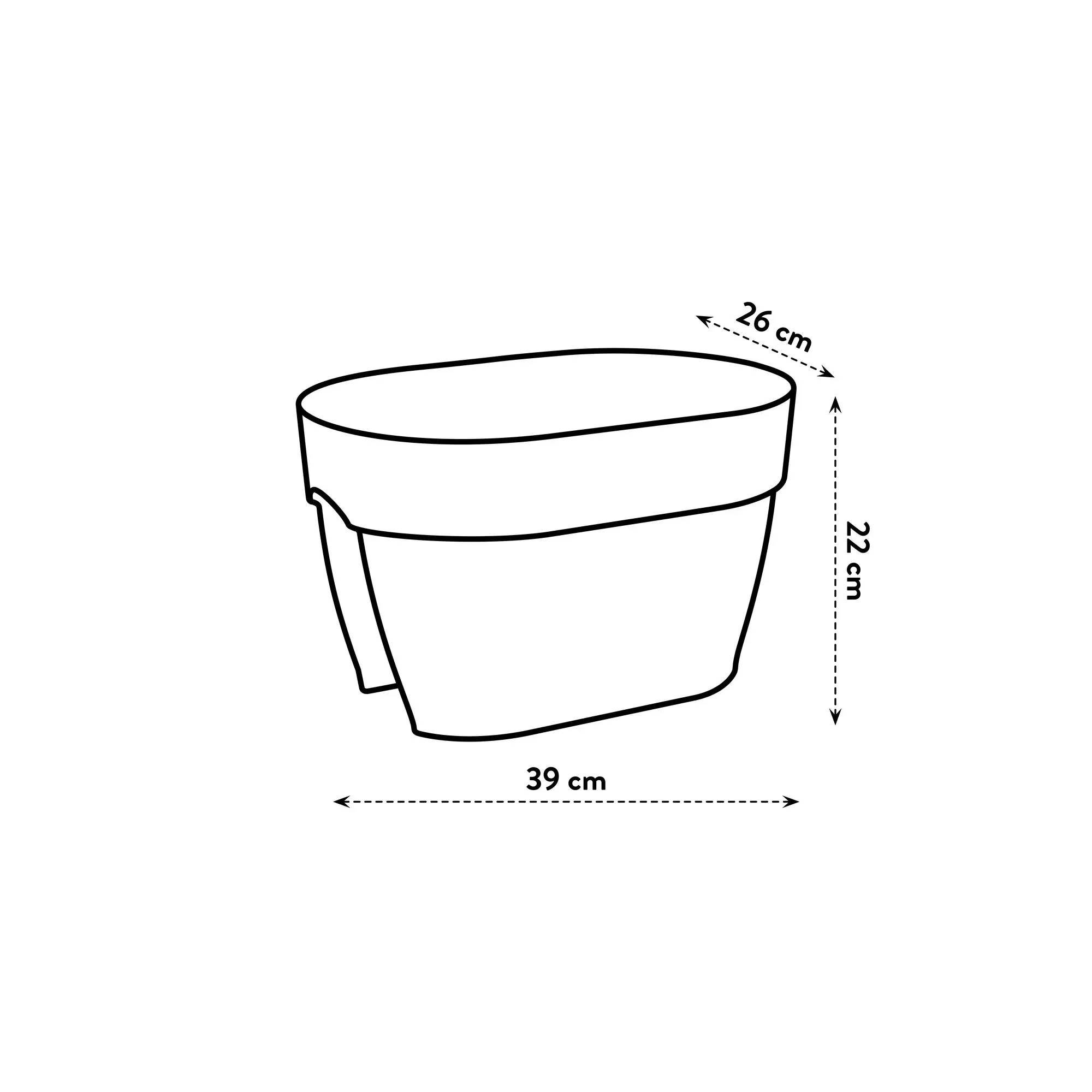 Elho - Balconnière Plastique Recyclé – ELHO
