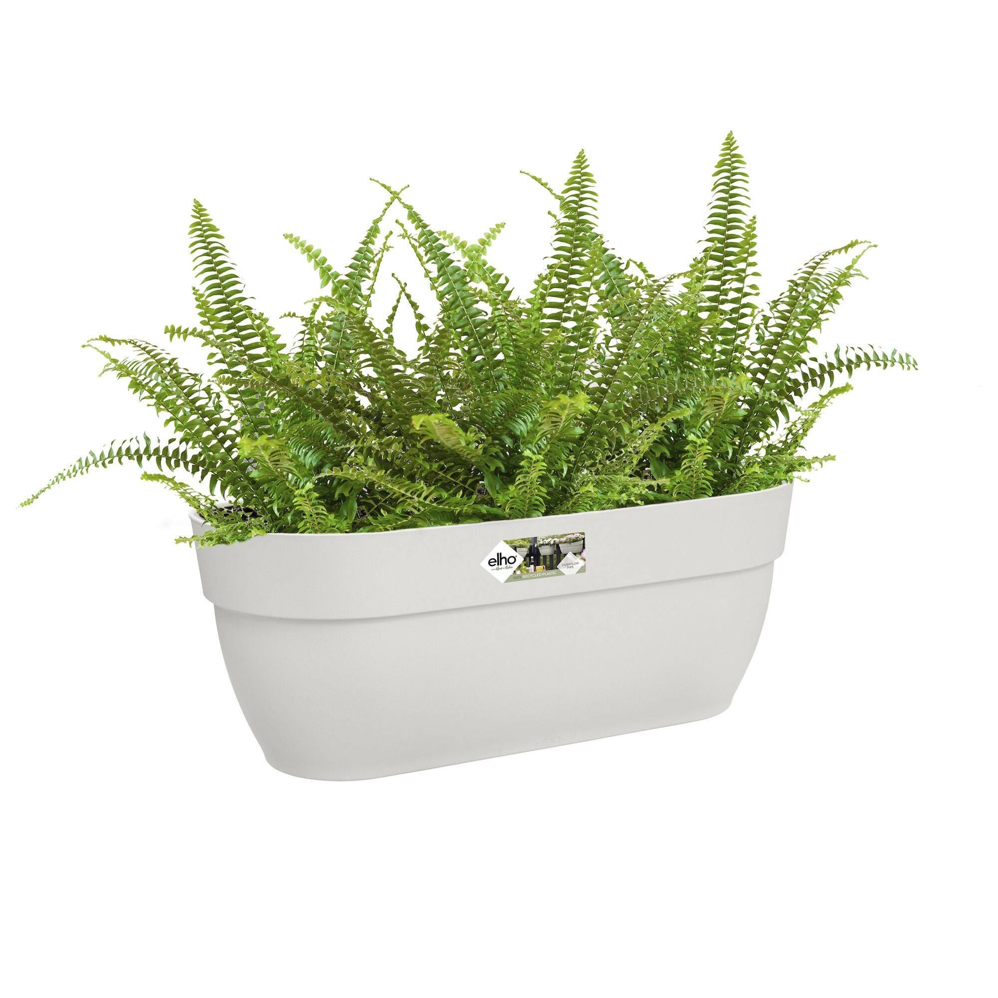 Elho - Elho - Vibia Easy Hanger L Blanc Soie L.46 x l.24,1 x H.26,5 cm - Imagen 3