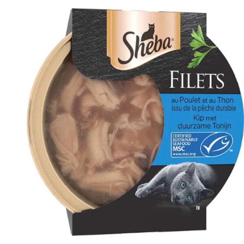 Sheba - Filets poulet thon MSC pour chat adulte - SHEBA - Image 2
