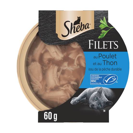 Sheba - Filets poulet thon MSC pour chat adulte - SHEBA - Image 1
