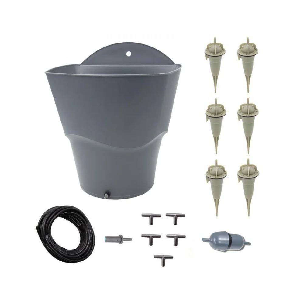 Kit réserve d'eau Polypropylène Gris foncé 12 L Iriso - Imagen 2