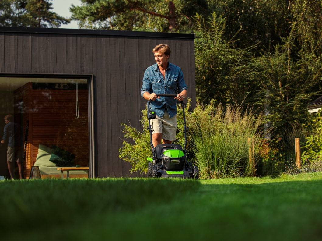 Greenworks - Tondeuse sur batterie 48V  batterie et chargeur inclus - GREENWORKS - Imagen 9