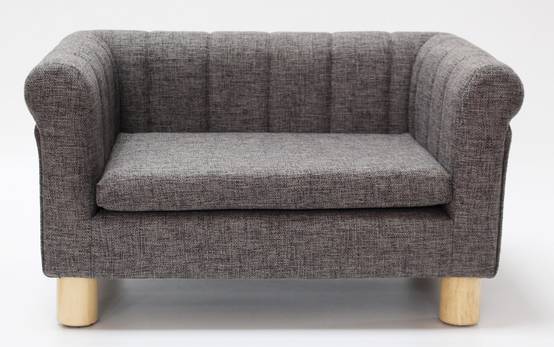 Pure Family - Pure Family - Canapé pour chats et chiens design gris - Taille S