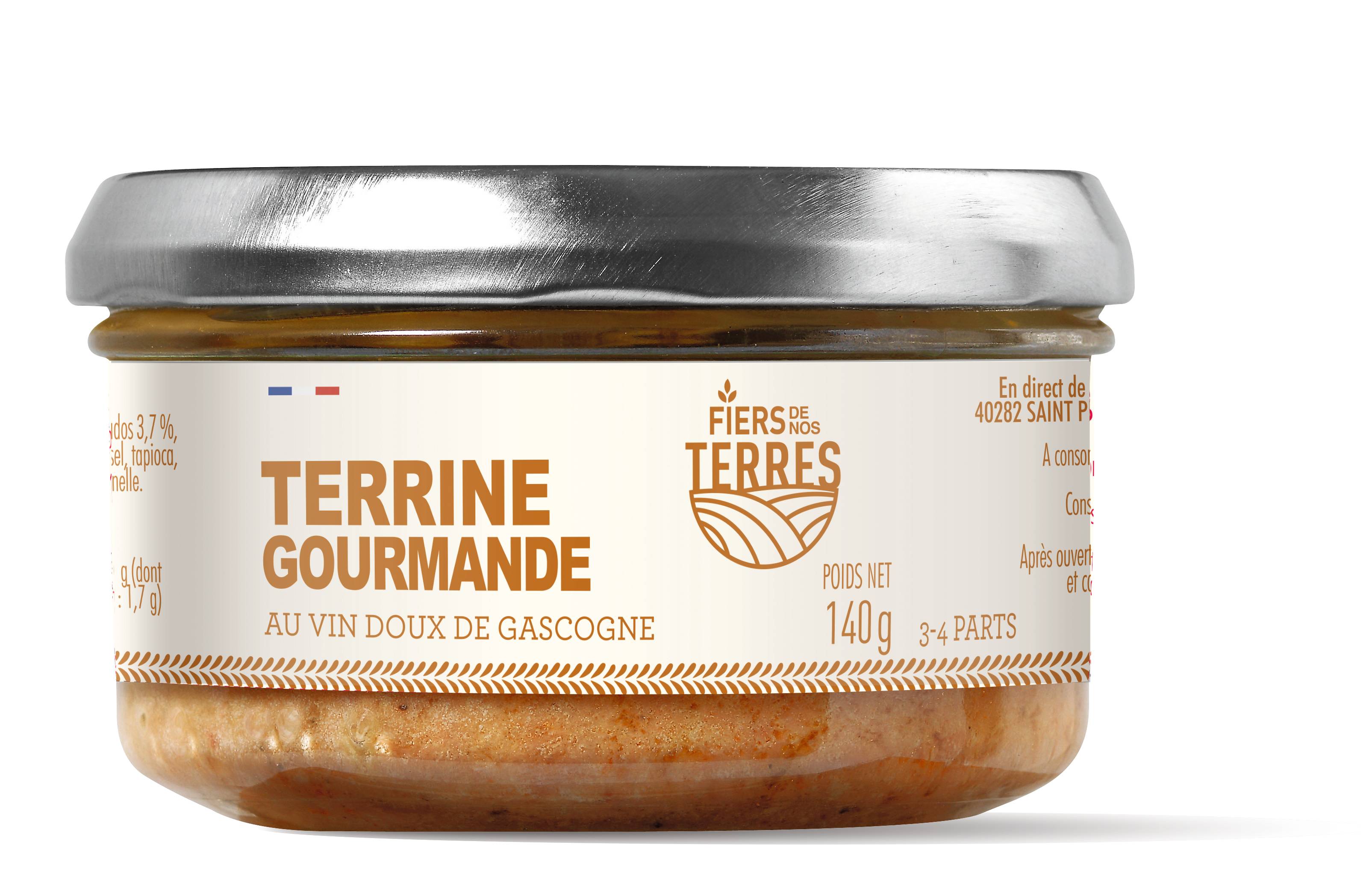 Fiers de nos terres - Terrina Gourmet al Vino Dulce 15% Foie Gras - FIERS DE NOS TERRES