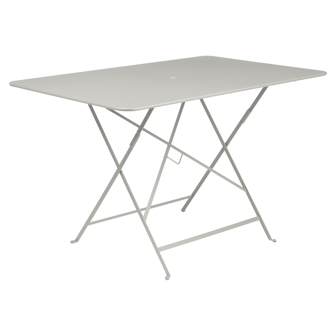 Fermob - Table de jardin rectangulaire pliante acier gris argile 6 personnes Bistro ECLOZ