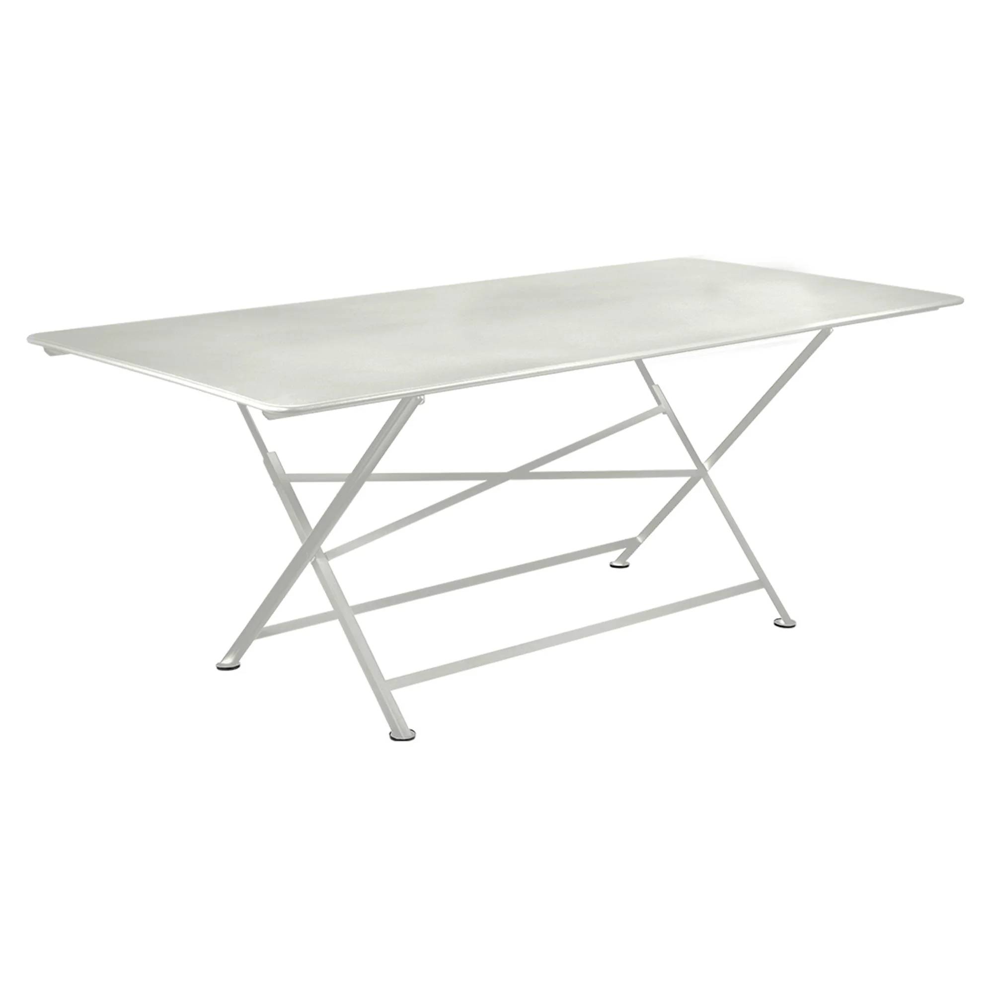 Table rectangulaire gris argile 10 personnes - FERMOB