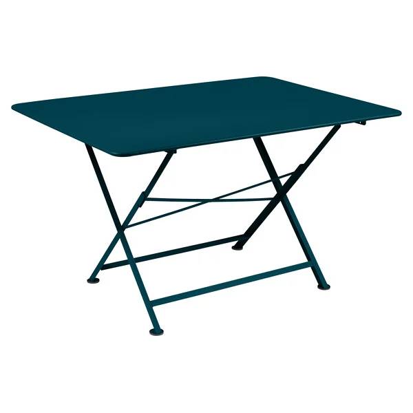 Fermob - Table de jardin rectangulaire pliante acier bleu acapulco 6 personnes Cargo Fermob - Imagen 1