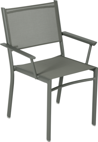 Fermob - Fauteuil de Jardin alu textilène romarin Costa Fermob