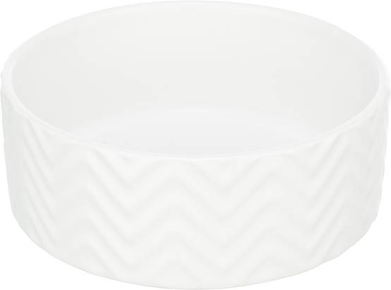 Trixie - Trixie - Gamelle en céramique blanc 1,6 L - Ø.21 x H.8 cm - Image 1