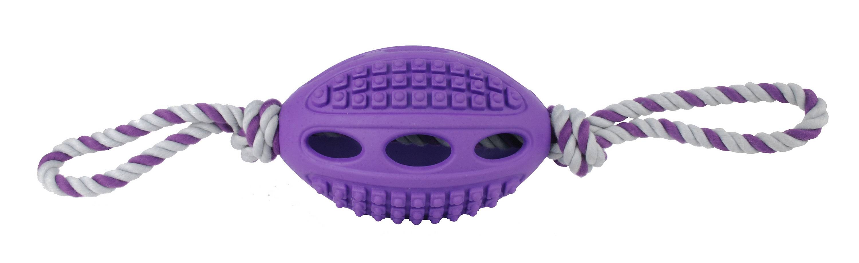 Anka - Anka - Rugby bumper et corde à noeuds L.31 x l.10 x H.6,5 cm - Imagen 2