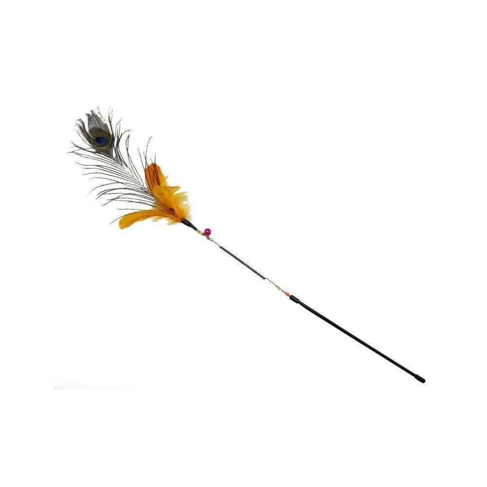 Jouet pour chat canne flexible plumes ANKA - Imagen 2