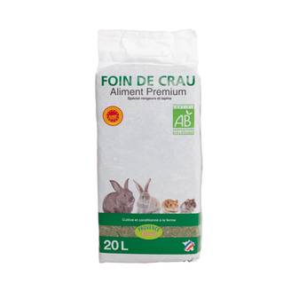 Provence Flore - Foin de Crau AOP BIO pour lapins et rongeurs