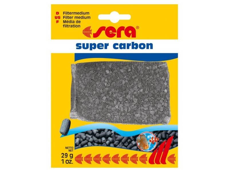 Sera super carbon carbón activo purificante 29 gr - Sera