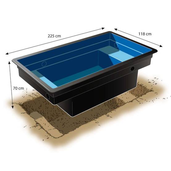 Ubbink - Bassin préformé HDPE Quadra C2 1500 L – Ubbink - Image 6