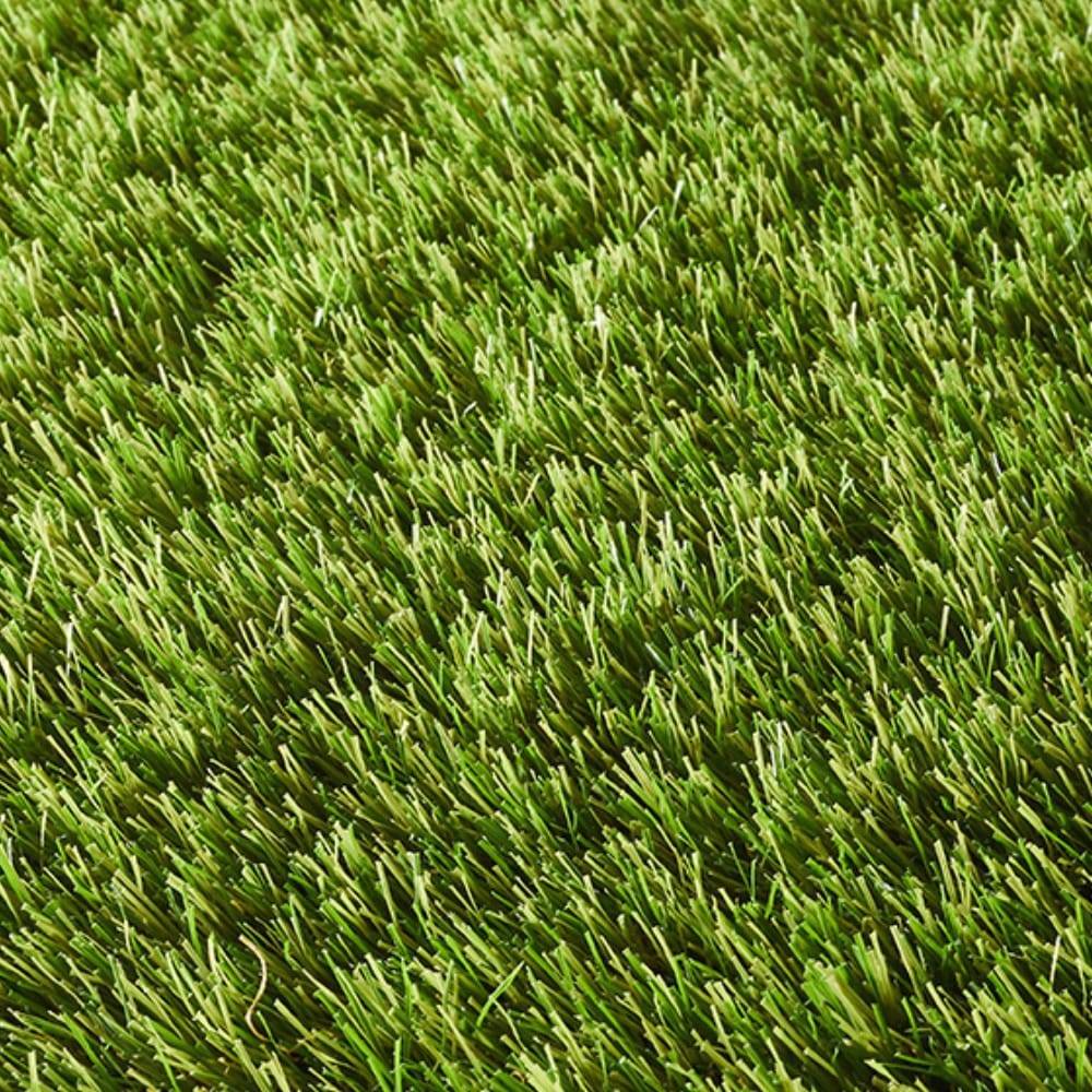 Ecloz - Gazon synthétique ép.35 mm l.1 x L.4 m vert 4 tons - Image 3