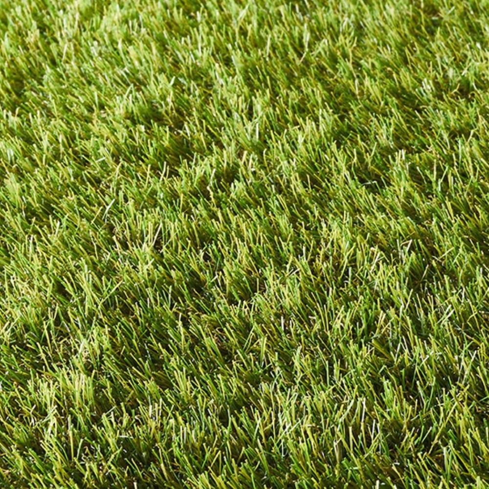 Ecloz - Gazon synthétique ép.25 mm l.1 x L.4 m vert 4 tons - Image 1
