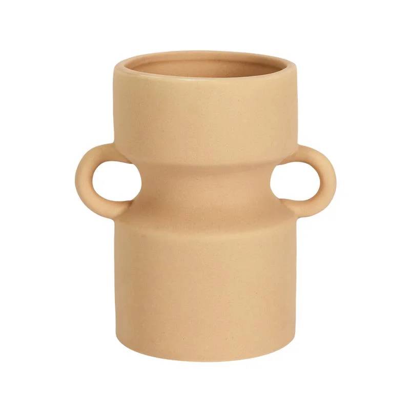 Vase à anse céramique Arty Ø 14,5 cm H 15,5 cm - LA CHAISE LONGUE - Image 3