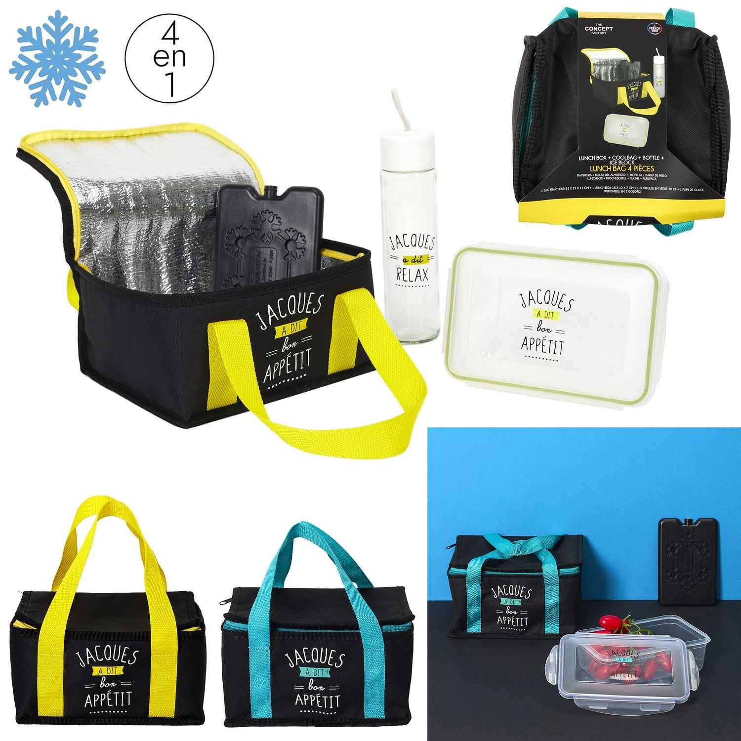 LUNCH BOX BOLSA DE FRÍO BLOQUE DE HIELO BOTELLA M8