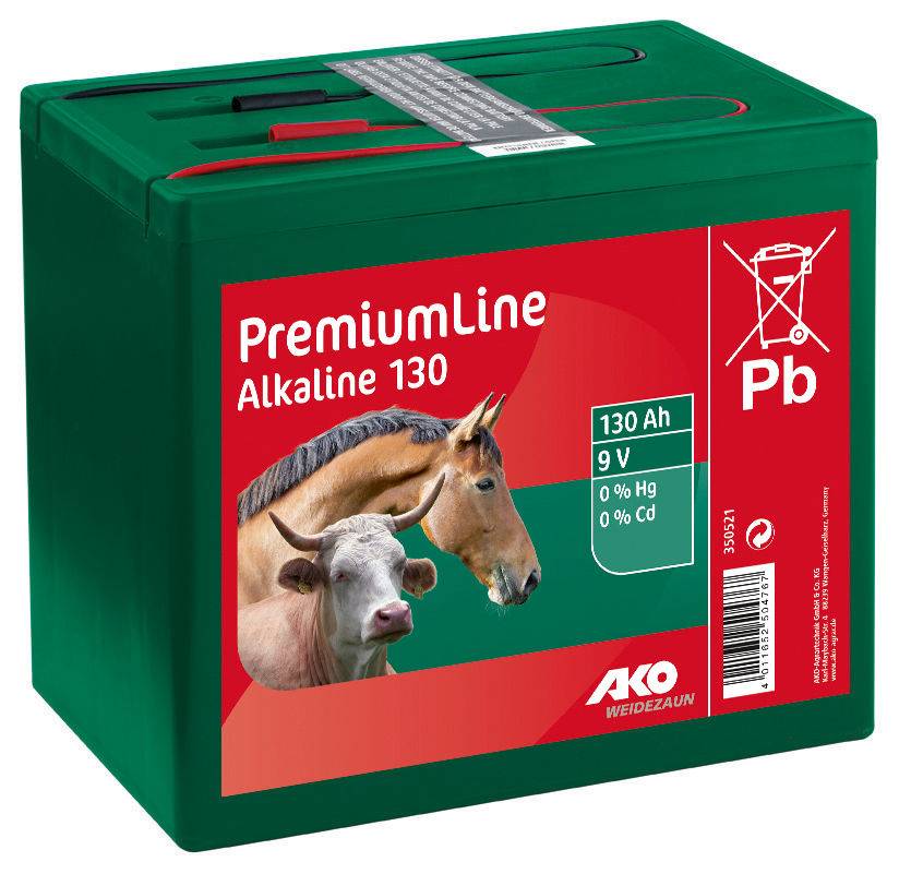 Pile Alcaline AKO 9V 130Ah