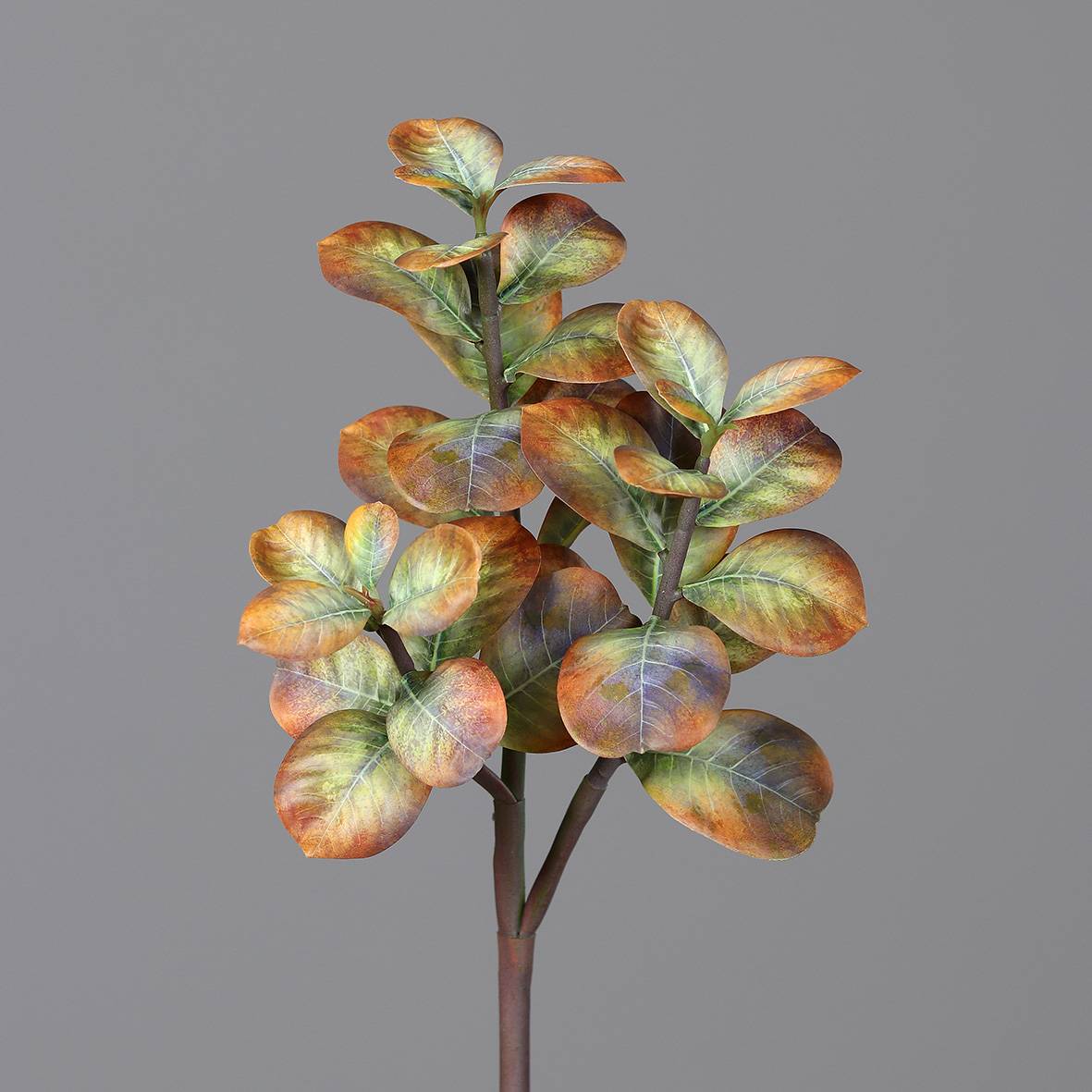 DPI - DPI - Branche artificielle avec des feuilles, Vert-jaune H.56 cm