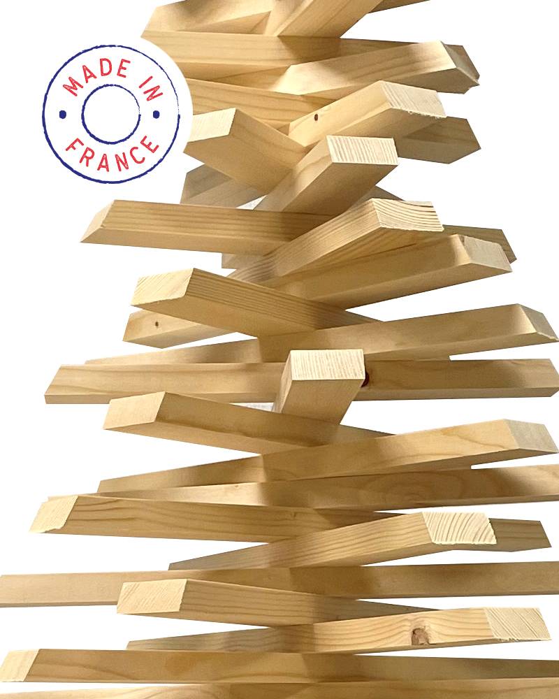 Mon Sapin Woody - Mon Sapin Woody - Sapin en bois modulable H.129 cm - Image 5