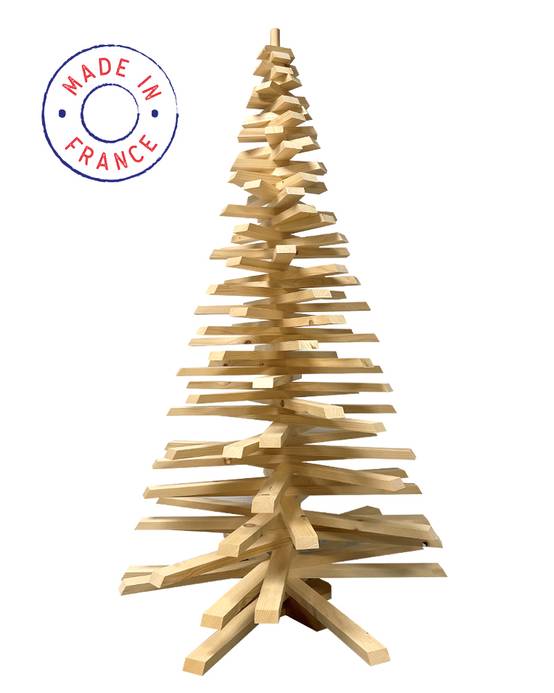 Mon Sapin Woody - Mon Sapin Woody - Sapin en bois modulable H.129 cm - Image 2
